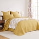 thumbnail image 4 of Juego de colchas Levtex Home, punto de cruz, ocre, tamaño doble, 4 of 8