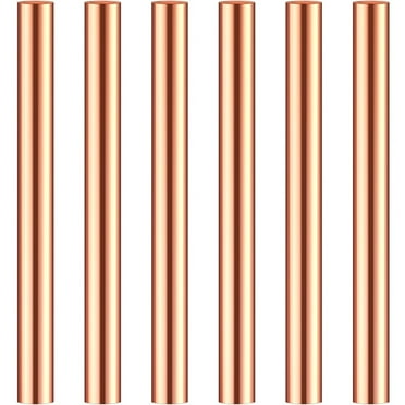 6x Pure copper round rod-As Shown