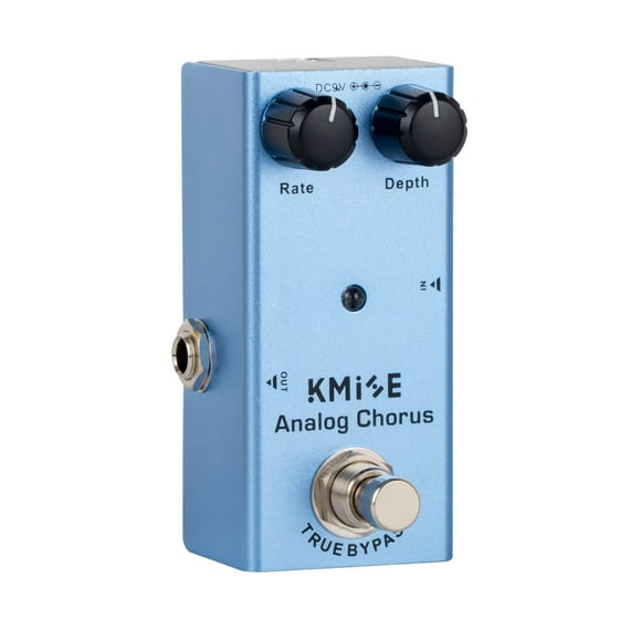 Kmise Analog Chorus Electric Guitar Effects Pedal Mini Single Type DC 9V True Bypass
