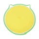 thumbnail image 1 of Alfombrilla rascadora para gatos, redonda, resistente al desgaste, hecha a mano, de 50 cm Verde amarillo, 1 of 9
