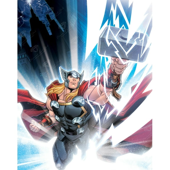 DIAMOND ART CLUB God of Thunder Diamond Painting Kit