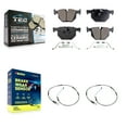 thumbnail image 1 of TEC Rear Ceramic Disc Brake Pads and Wear Sensors Kit for Car 2010 BMW 528i 3.0L KTW-101320, 1 of 10