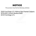 thumbnail image 2 of CMX Front Rear Ceramic Brake Pads Kit for Car Ford Edge Lincoln Nautilus KCX-100539, 2 of 9