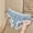Blue, variant on Women's Lace Pants Low Waist Printed Cute Briefs Pants Underwear Women Mother's Day Gifts Blue