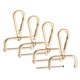 thumbnail image 1 of Ganchos de clip giratorio Uxcell [4 piezas] - Ganchos de clip para llaveros, uso para hacer llaveros - [Dorado claro - 2.5 IN] Hardware de cinta D, 1 of 6