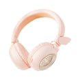 thumbnail image 2 of Over-ear Gaming Headset, Hwkond Bluetooth Headphones Headset Plug In Cable Bluetooth Heavy Bass Intelligent Noise Reduction HIFI Speaker Super Long Life Inductive 0 Delay,Pink, 2 of 7
