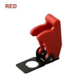 thumbnail image 1 of Bgsha Illuminated LED Toggle Switch Cover 12V Car Dashboard with Missile Flick Cover, 1 of 10
