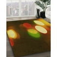 thumbnail image 3 of Ahgly Company Machine Washable Indoor Rectangle Transitional Cinnamon Brown Area Rugs, 2' x 4', 3 of 7