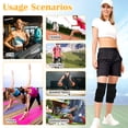 thumbnail image 3 of Youkk 2pcs/set Stay Comfortable And Protected With Thick Sponge Volleyball Knee L, 3 of 6