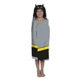 thumbnail image 2 of Batman "Bat Logo" Hooded Towel Wrap, 2 of 2