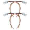 thumbnail image 1 of Luz indicadora de advertencia impermeable práctico LED de 12 mm para modificación de computadora para interruptores de control de acceso para modificación de automóvil para Fugacal Otros, 1 of 8