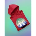 thumbnail image 3 of Cute Penguin Couple Over Flag Hoodie Men -Smartprints Designs, Male 3X-Large, 3 of 4