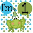 thumbnail image 2 of CafePress - Frog 1St Birthday Infant Bodysuit - Baby Light Bodysuit, Size Newborn - 24 Months, 2 of 4