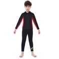 thumbnail image 6 of REALON Kids Wetsuit Top Jacket for Boys Girls Toddler Youth, Children's Wet Suit Shirt Neoprene 3mm Long Sleeve Swimsuit for Swimming Surfing Water Sports, 6 of 7