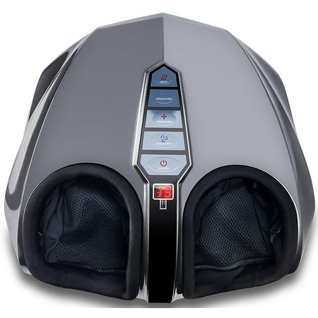 Miko Shiatsu Foot Massager Kneading/Rolling With Switchable Heat And Pressure Settings - Includes 2 Remotes (New