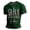 Dark Green, variant on 9/11 25th Anniversary Tee for Men Never Forget 911 American Flag Short Sleeve V Neck Patriotic Memorial Shirt