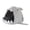Gray, variant on Shark Shaped Pet Bed for Cats and Dogs, Washable and Foldable Pet Cave House, Breathable Sleeping Nest, Portable Pet Hut with Random Color Inner Cushion