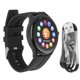 thumbnail image 1 of 1.32 Inch Bluetooth Watch IP68 Waterproof Adjustable Reminder Function Smartwatch for IOS Phones Black, 1 of 5