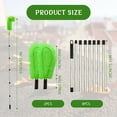 thumbnail image 4 of Gutter Cleaning Brush Roofing Tool with 8PCS Telescopic Extendable Pole, 10.1FT Gutter Cleaning Tools from The Ground, Guard Cleaner Tool Easy Remove Leave, 4 of 9