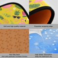 thumbnail image 2 of 2-Piece Kitchen Mat Set Non Slip Washable Floor Mats Decorative Rugs for Kitchen Sink Laundry Flamingos Watermelon and Pineapples, 2 of 7