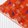thumbnail image 5 of 2 Piece Women Halloween Sleepwear Set, Short Sleeve Printed Lapel Top And Casual Shorts Sizes S-XXL, 5 of 8