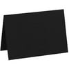 A7 Folded Card (5 1/8 x 7) - Black Linen (250 Qty.)