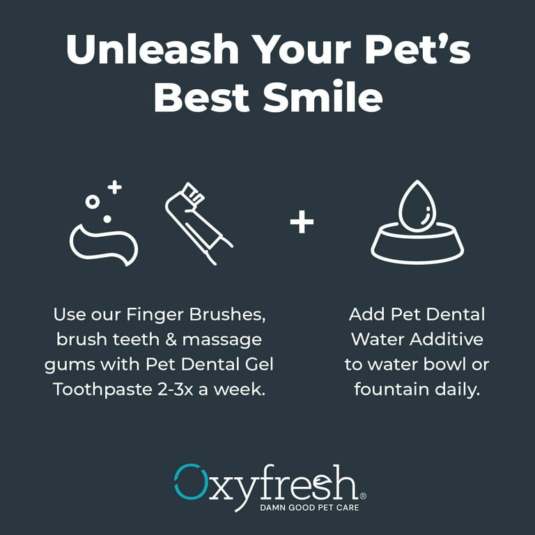 Oxyfresh Premium Pet Dental Kit with Toothpaste, Water Additive & Brushes photo 8