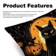 thumbnail image 2 of Cat Elegant Velvet Throw Pillow Covers and Inserts - Set of 2, Available in 16x16, 18x18, 20x20 Inches for Home Decor, Unique Patterns for Sofa, 2 of 6