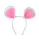 thumbnail image 1 of Diadema con orejas de ratón, accesorio para disfraz de animal, ideal para carnaval, cumpleaños y graduación. Blanco, 1 of 9