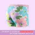 thumbnail image 3 of BIG ELEPHANT Toddler Girls' Underwear Boxer Briefs，100% Cotton Breathable Panties, 10 pack (3T-10Y), 3 of 15