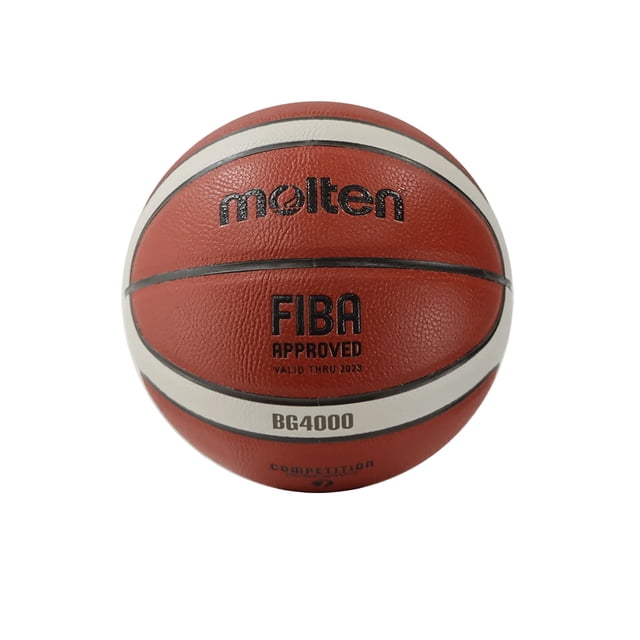 Balón de Basquetbol Molten BG B7G4000-LNBP Giugiaro NO.7 Piel Sintetica Laminado Naranja/Beige