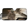 Plasticolor The Mandalorian Baby Yoda Sun Shade: Pictured on Ramp, Accordion Windshield, Universal, 1 Pack