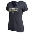 thumbnail image 2 of Women's Navy Philadelphia Union We Are V-Neck T-Shirt, 2 of 3