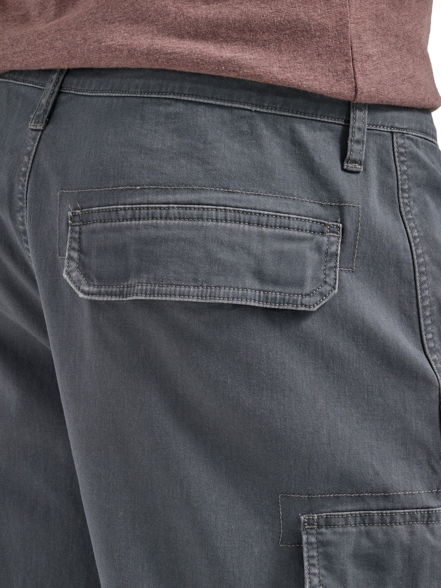 Wrangler Men's and Big Men's Multi-Pocket Cargo Short with Stretch, Sizes 30-50