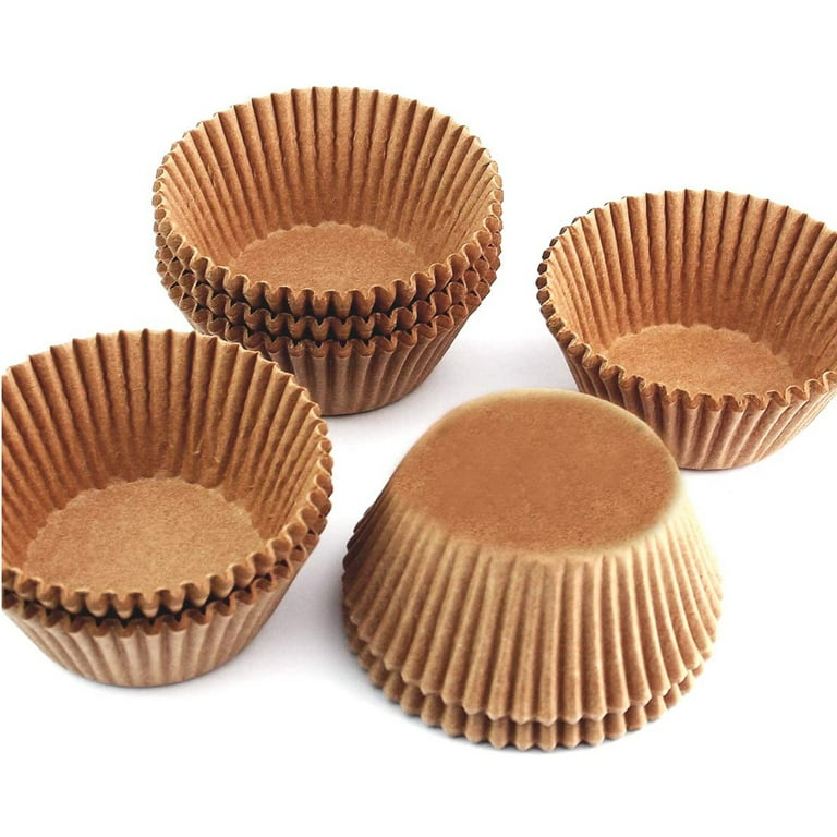 500pcs Cupcake Baking Cup Liner – Disposable Cup Parchment Liner for Baking–  Food Grade & No Smell – Muffin Paper Baking Cups 