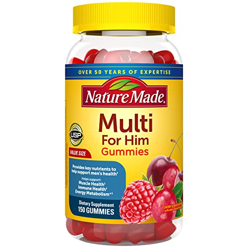 Nature Made Multi for Him, Multivitamin for Men for Energy Metabolism