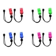 thumbnail image 3 of 2 Pieces/ Set Durable Emergency Whistles with Adjustable Wrist Strap for Scuba Diving Kayaking Hiking Camping Outdoor (Green), 3 of 7