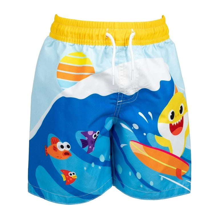 Baby shark on sale swim shorts