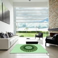 thumbnail image 6 of Ahgly Company Indoor Rectangle Patterned Green Pepper Green Area Rugs, 5' x 7', 6 of 6