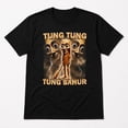 thumbnail image 2 of Tung Tung Sahur Graphic T-Shirt, Unisex Classic Fit Cotton Tee, 2 of 7