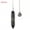 Obsidian, variant on HOOUN Chakra Crystal Pendulum Pendant Chain Runes Yoga Symbol Hexagonal Column Point-Colorful Fluorite-1 PC (Random Pick)