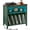 Green, variant on LELELINKY Record Player Stand with Charging Station & LED Lights, Holds 230 Albums, Turntable Cabinet for Living Room, Brown