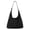 Black, variant on Moontgen Women Suede Shoulder Bag Stylish Crossbody Bag Fashion Tote Bag (Black)