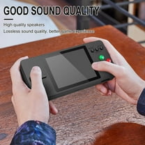 Qonioi Handheld Game Console, Mini Portable Console with 500 Games TV Connection, Rechargeable Gaming Device Classic Games