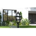 thumbnail image 2 of Rue De Royal 4-Light Earth Black Outdoor Post Lantern, 2 of 4