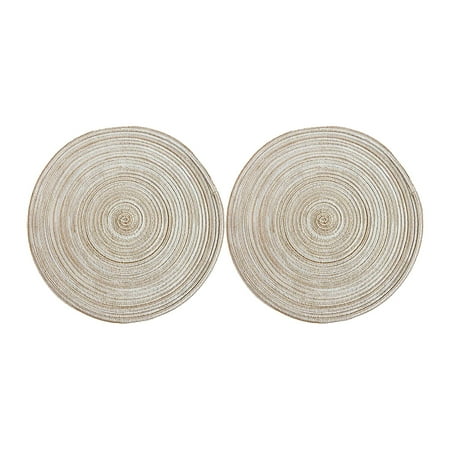 

Wicker Table Pottery Chargers Kitchen Mats round Table Modern Chalk Paper Table Rubber Mat Round Rop Braided Table Place Mats Braided Placemas Non Table Mats Set Of 2 For Dining Kitchen