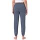 thumbnail image 3 of Pantalones de pijama de algodón para mujer Inspire Chic con cordón y cintura elástica, rayas, pantalones de yoga con bolsillos XL a rayas marinas, 3 of 5