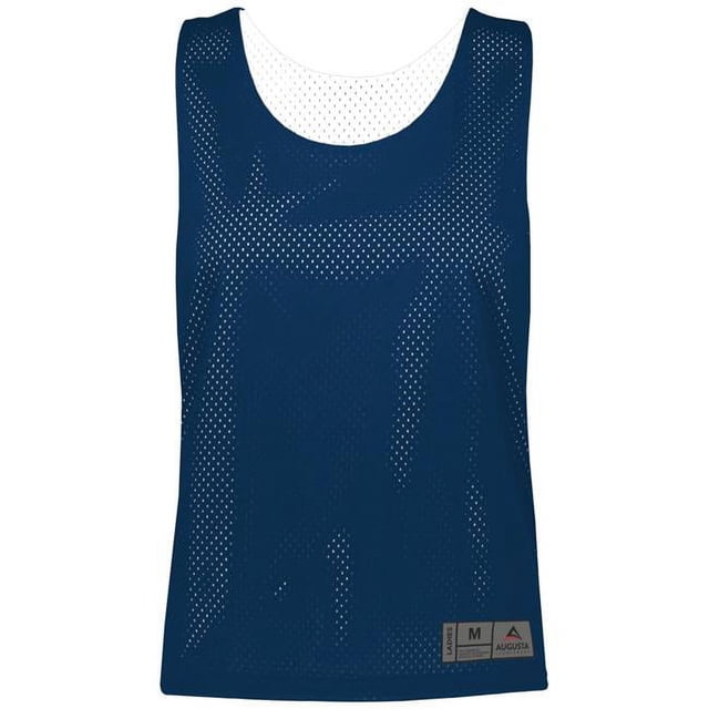 ASI 9719.301.3XL Haut Réversible en Maille pour Femmes, Marine & Blanc - 3TG