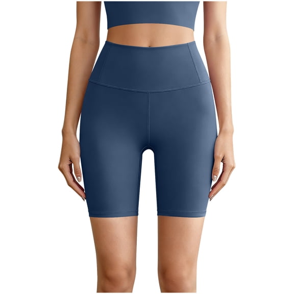 Babcutegg Yoga Pants for Women Athletic Wear Tight Fitting Lightweight High Waist Elastic Waist Womens Sport Clothes Navy Size M