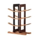 thumbnail image 2 of Soporte de botellas de vino Soporte de vino Modern Decorative Wine Rack soporte de botella de vino para de escritorio Bar gabinete de Marrón, 2 of 9